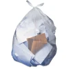 AccuFit 28 in. x 45 in. 23 gal. 0.9 mil Linear Low Density Can Liners with AccuFit Sizing - Clear (50/Box)