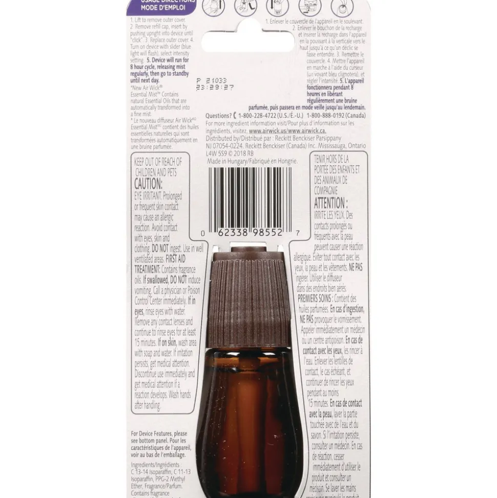 Air Wick 0.67 oz. Essential Mist Refill - Lavender and Almond Blossom (6/Carton)