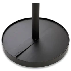 Alba 13.75w x 13.75d x 66.25h Brio Coat Stand - Black