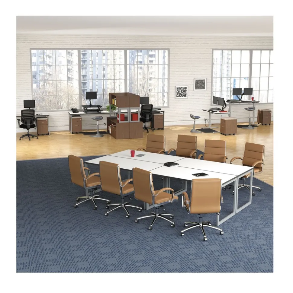 Alera 19.4 in. x 33.2 in. AdaptivErgo Anti-Fatigue Mat - Black