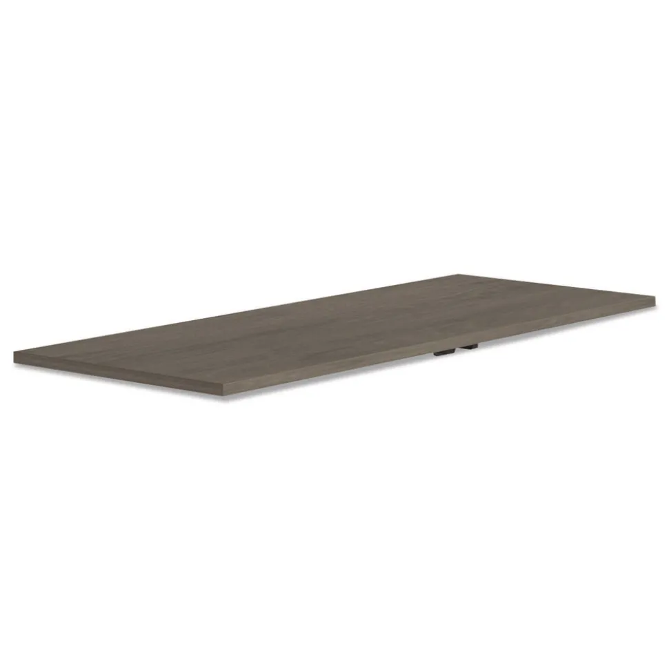 Alera 60 in. x 29 in. Seville Rectangular Training Table Top - Walnut