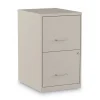 Alera 14 in. x 18 in. x 24.1 in. Soho 2-Drawer Vertical Letter File Cabinet - Putty