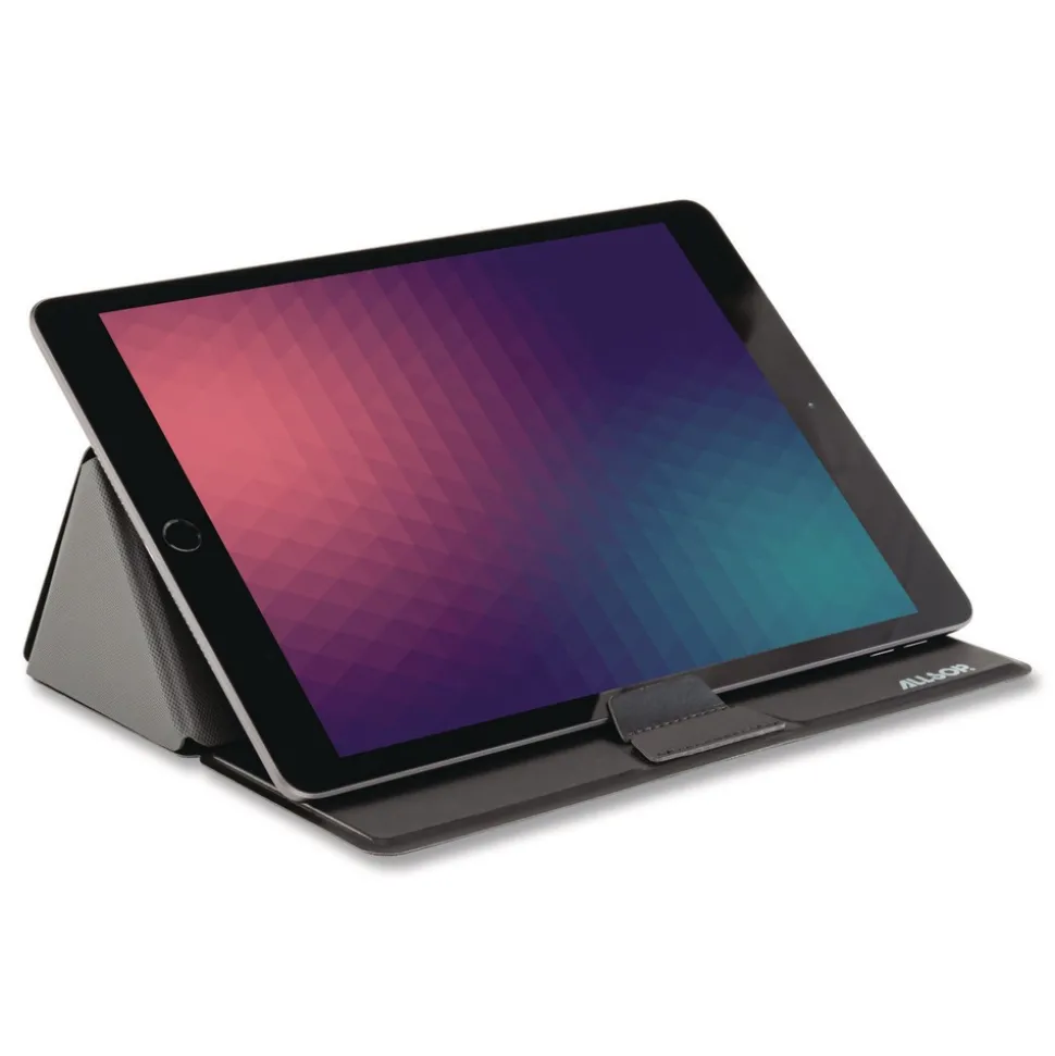 Allsop 9.5 in. x 14.5 in. x 3 in. Foldio Laptop and Tablet Stand Supports 7 lb - Black