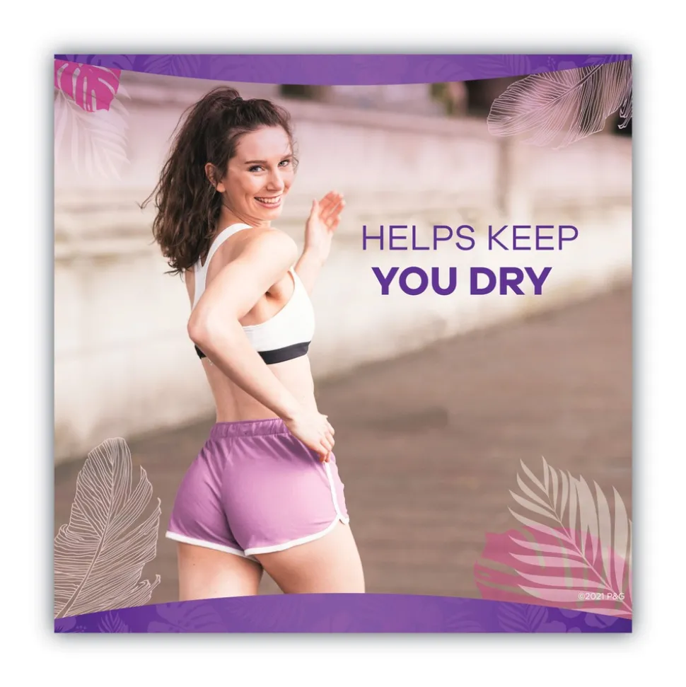 Always Thin Daily Panty Liners, Regular, 120/pack, 6 Packs/carton