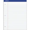 Ampad 8.5 x 11.75 Narrow Rule Double Sheet Pads - White (100-Sheets/Pad)