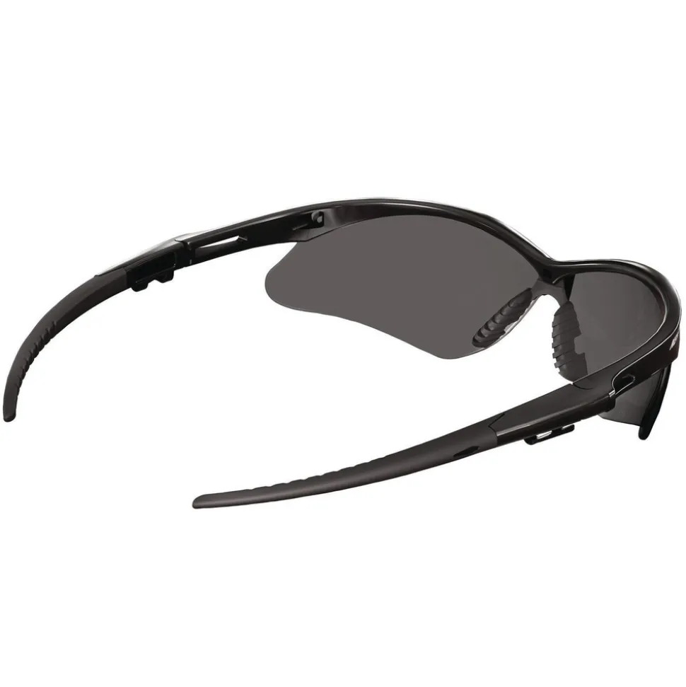 Ansell V30 Nemesis VL Safety Glasses - Black Frame/Smoke Lens (12/Carton)