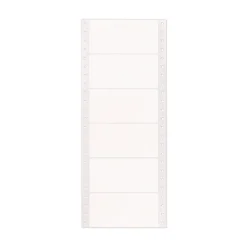 Avery 1.94 in. x 4 in. Pin-Fed/Dot Matrix Printer Mailing Labels - White (5000/Box)