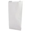 Bagcraft 300496 ToGo! 5.25 in. x 12 in. Foil Insulator Deli and Sandwich Bags - White (500/Carton)