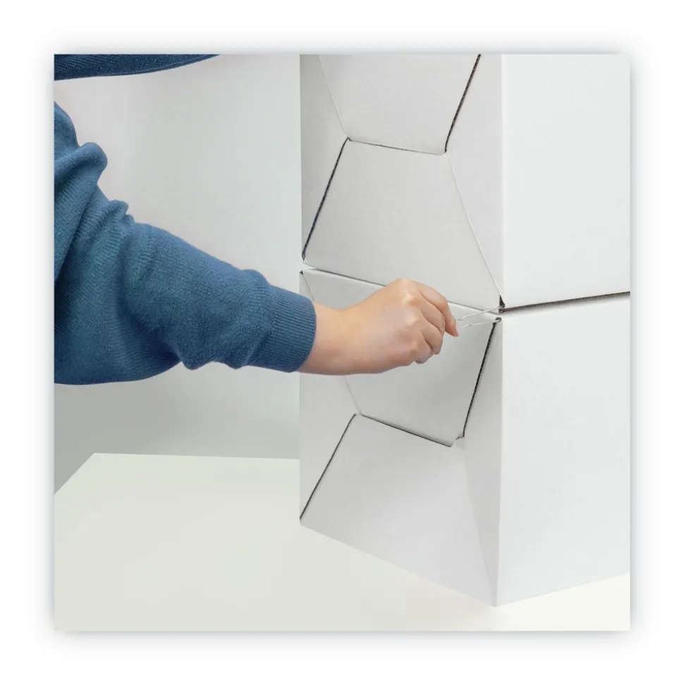Bankers Box 14 in. x 25.5 in. x 11.5 in. STOR/DRAWER STEEL PLUS Letter Storage Drawers - Kraft/Green (6/Carton)