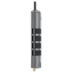 Belkin 4320 J 12 AC Outlets 8 ft. Cord Pivot Plug Surge Protector - Gray