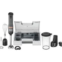 Black & Decker kitchen wand Cordless Blender 3-in-1 Kitchen Multi-Tool - Grey