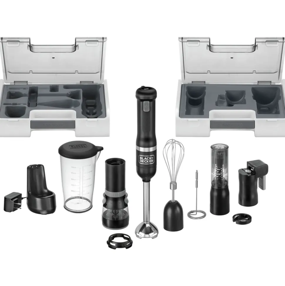 Black & Decker kitchen wand Cordless Blender 6-in-1 Kitchen Multi-Tool - Black