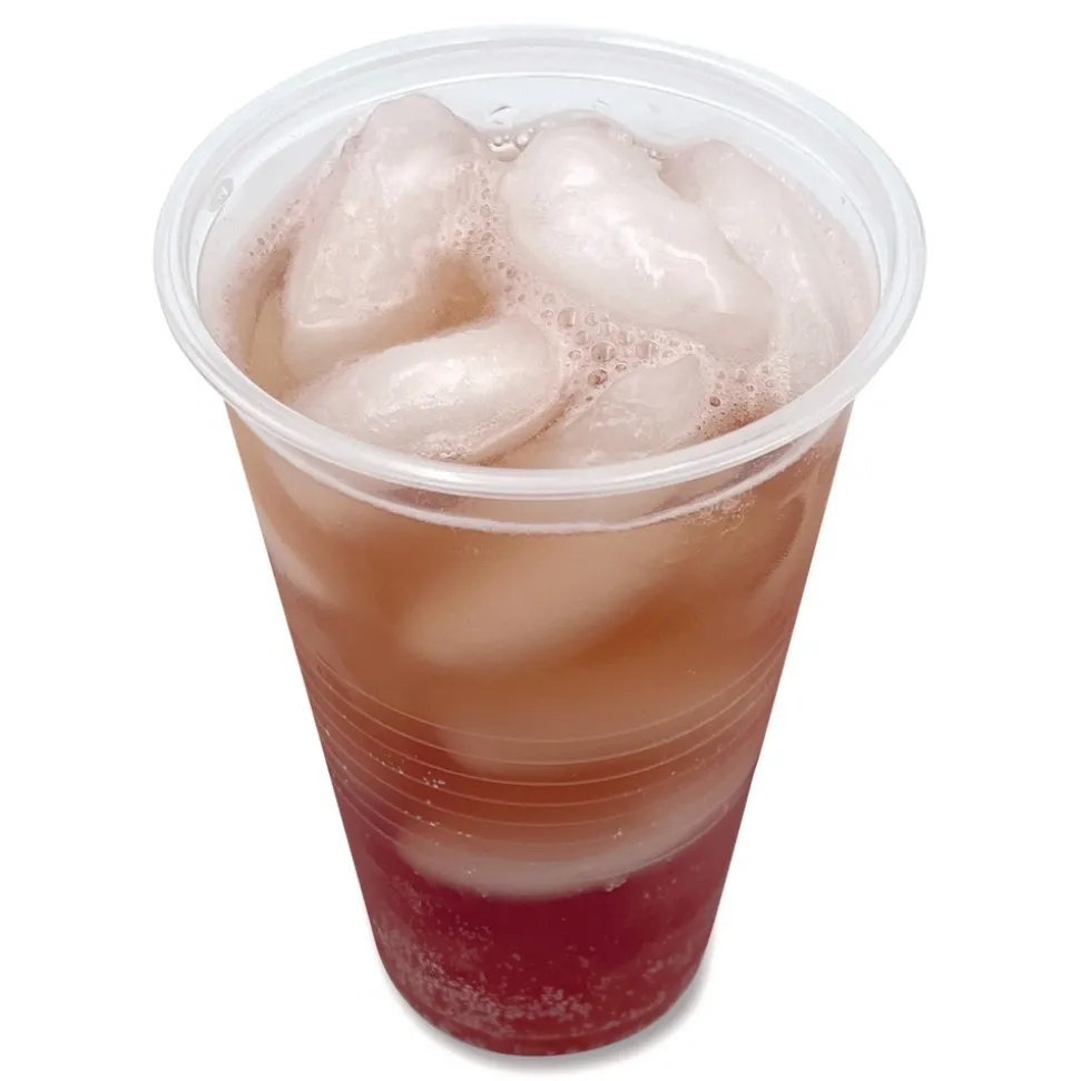 Boardwalk BWKTRANSCUP20CT 20 oz. Translucent Plastic Cold Cups - Clear (1000/Carton)