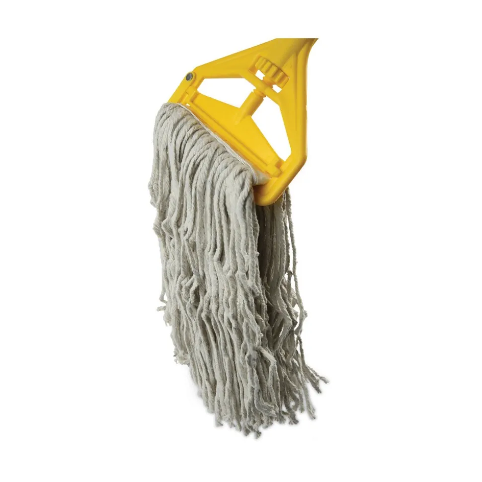 Boardwalk #24 Banded Cotton Mop Heads - White (12/Carton)