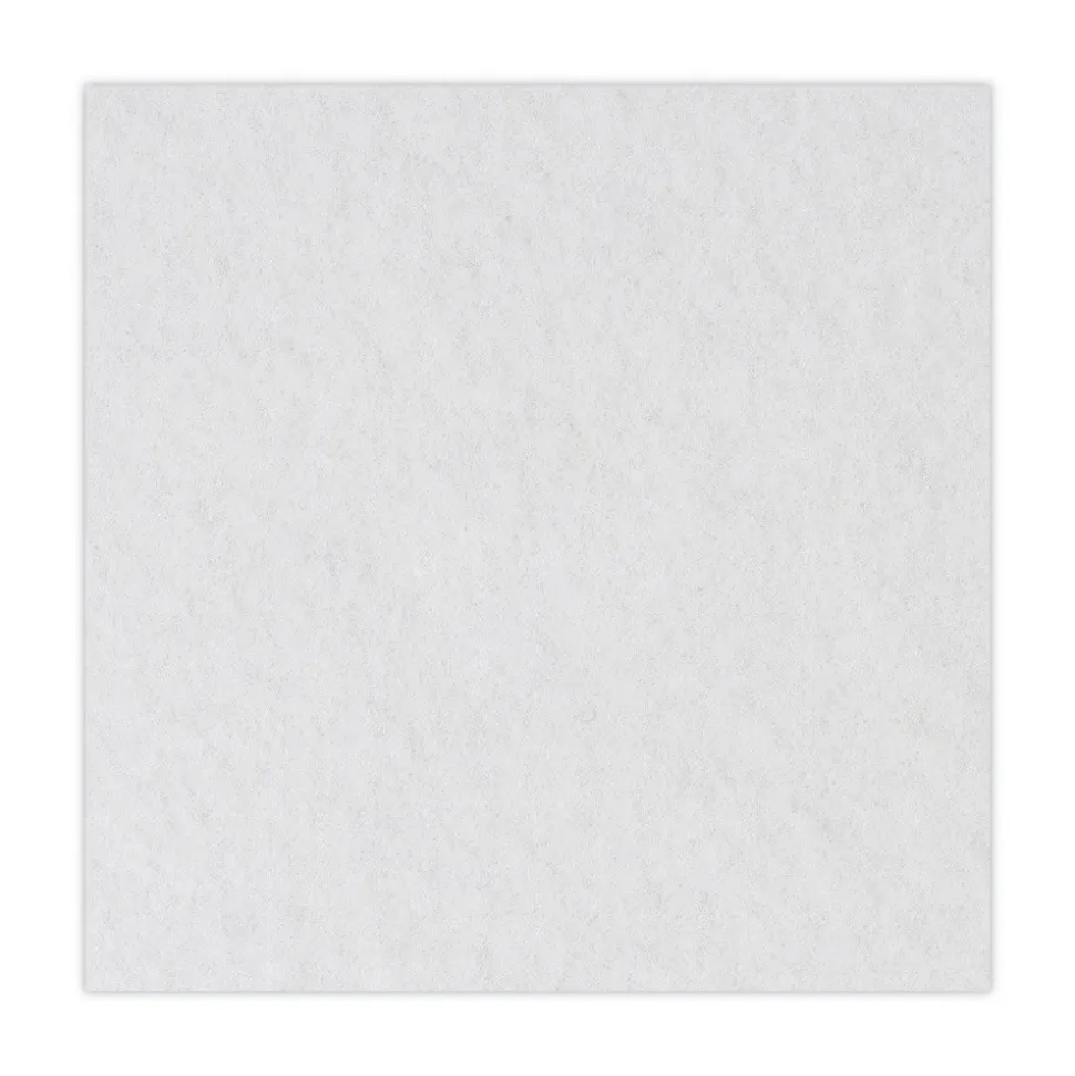 Boardwalk BWK4012WHI 12 in. Diameter Polishing Floor Pads - White (5/Carton)