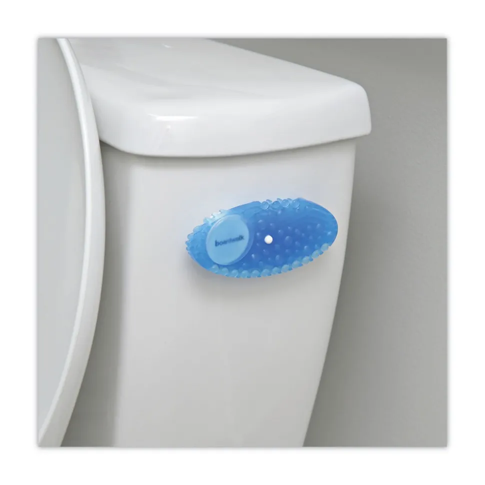 Boardwalk Curve Solid Air Freshener - Cotton Blossom, Blue (10/Box, 6 Boxes/Carton)