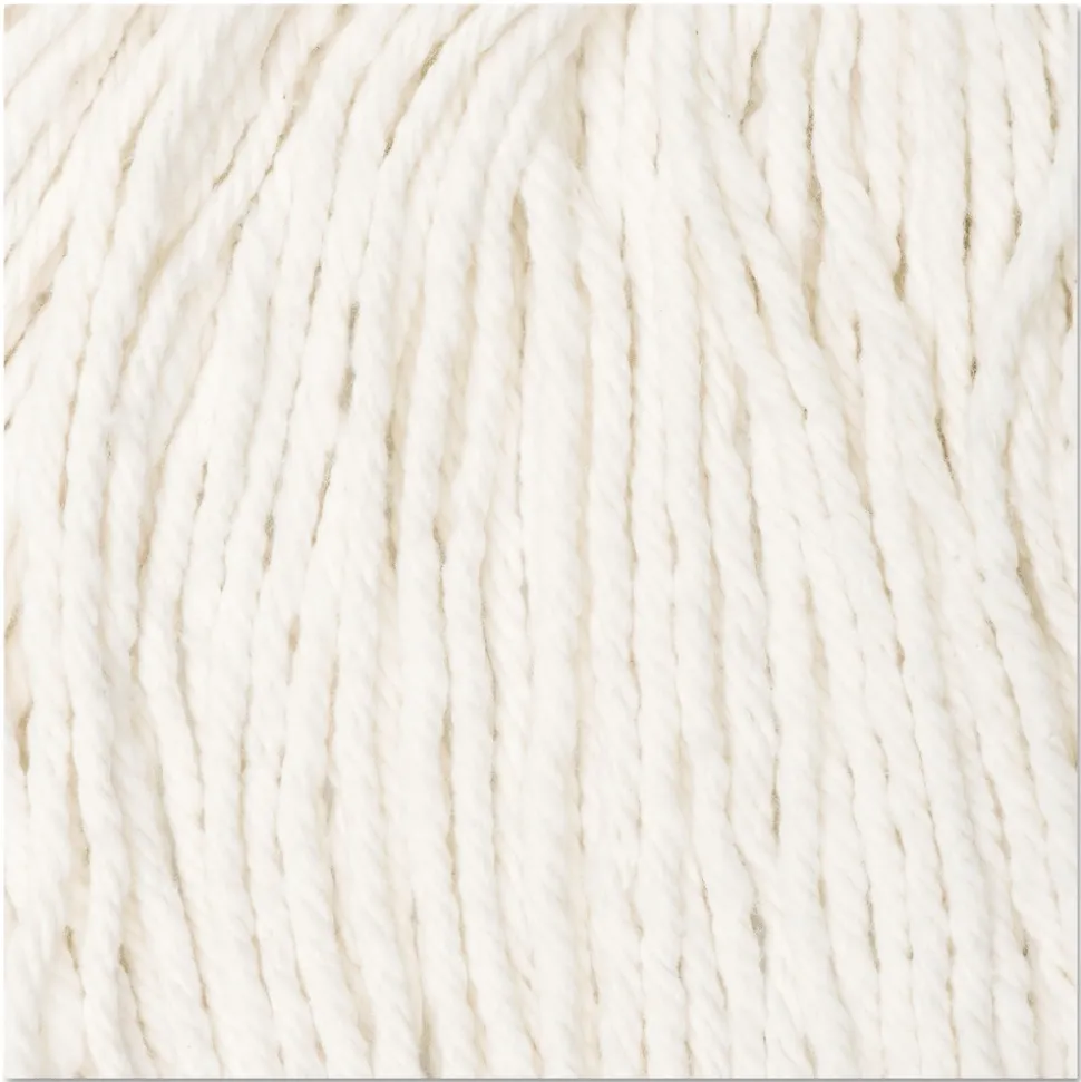 Boardwalk #24 Cut-End Cotton Wet Mop Head - White