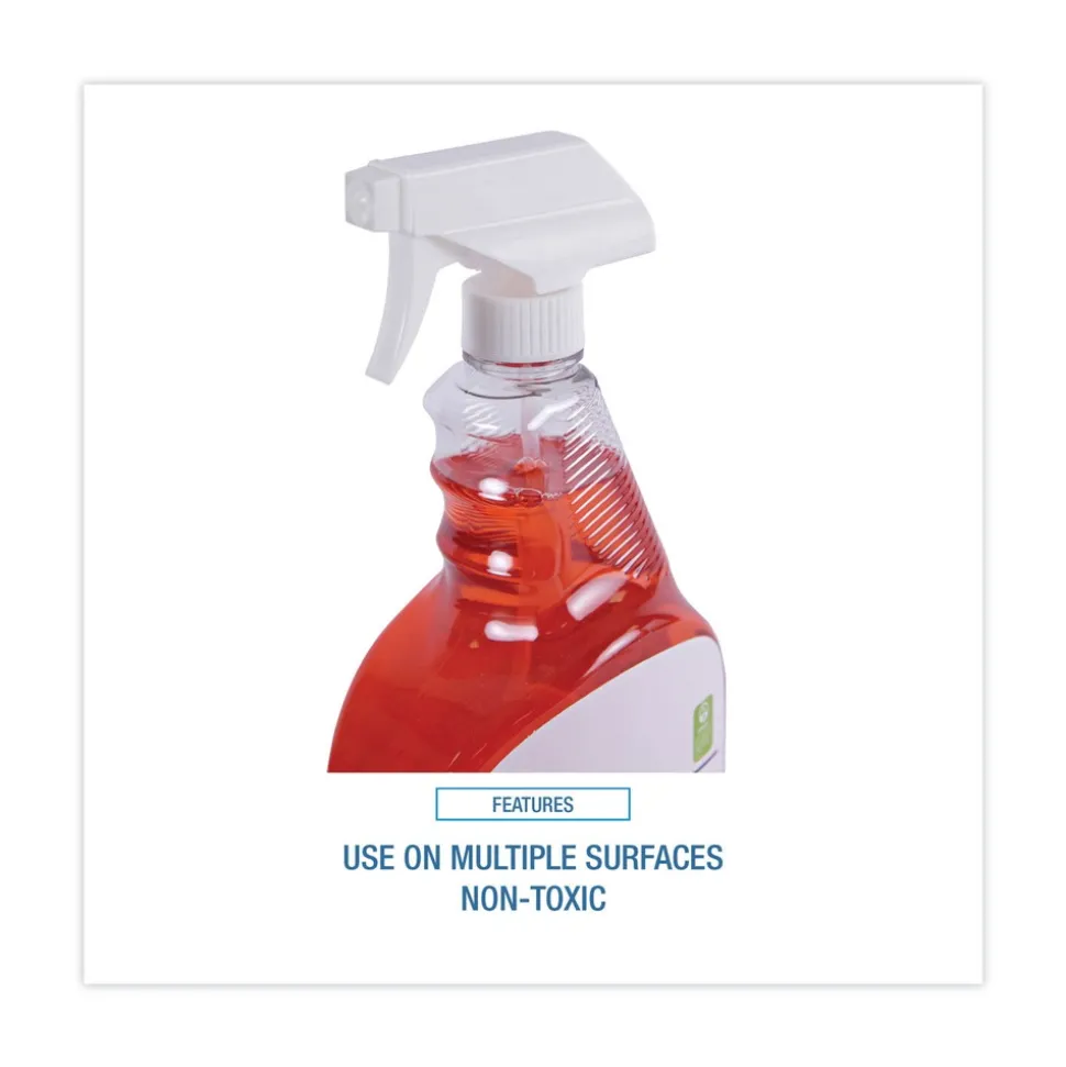 Boardwalk 951400-12ESSN 12-Piece/Carton 32 oz. Spray Bottle Natural All Purpose Cleaner - Unscented