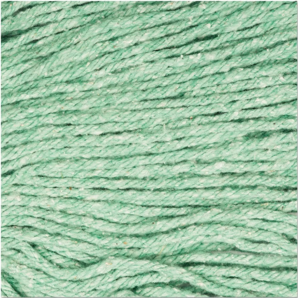 Boardwalk 5 in. Super Loop Cotton/Synthetic Fiber Wet Mop Head - Medium, Green (12/Carton)