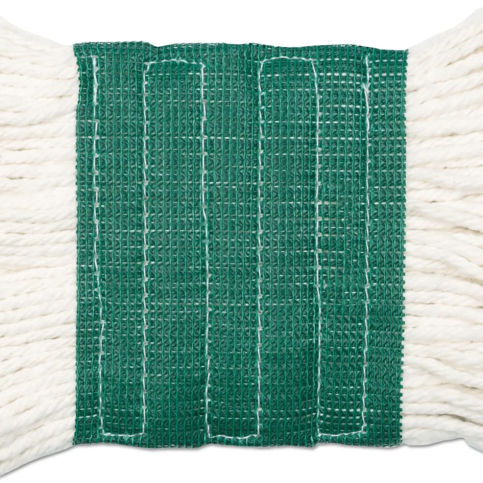 Boardwalk 5 in. Super Loop Cotton/Synthetic Fiber Wet Mop Head - Medium, White