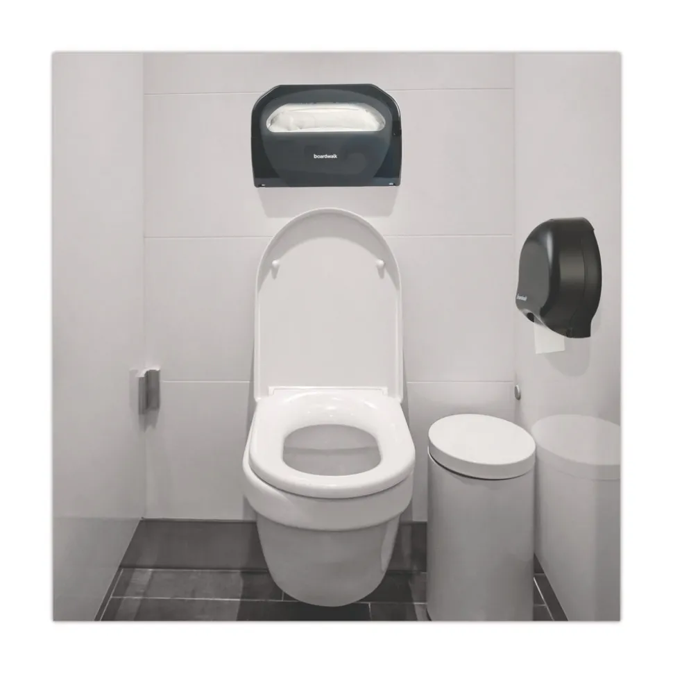 Boardwalk 3.5 in. x 1000 ft. JRT Septic Safe 2-Ply Bath Tissue - Jumbo, White (12/Carton)
