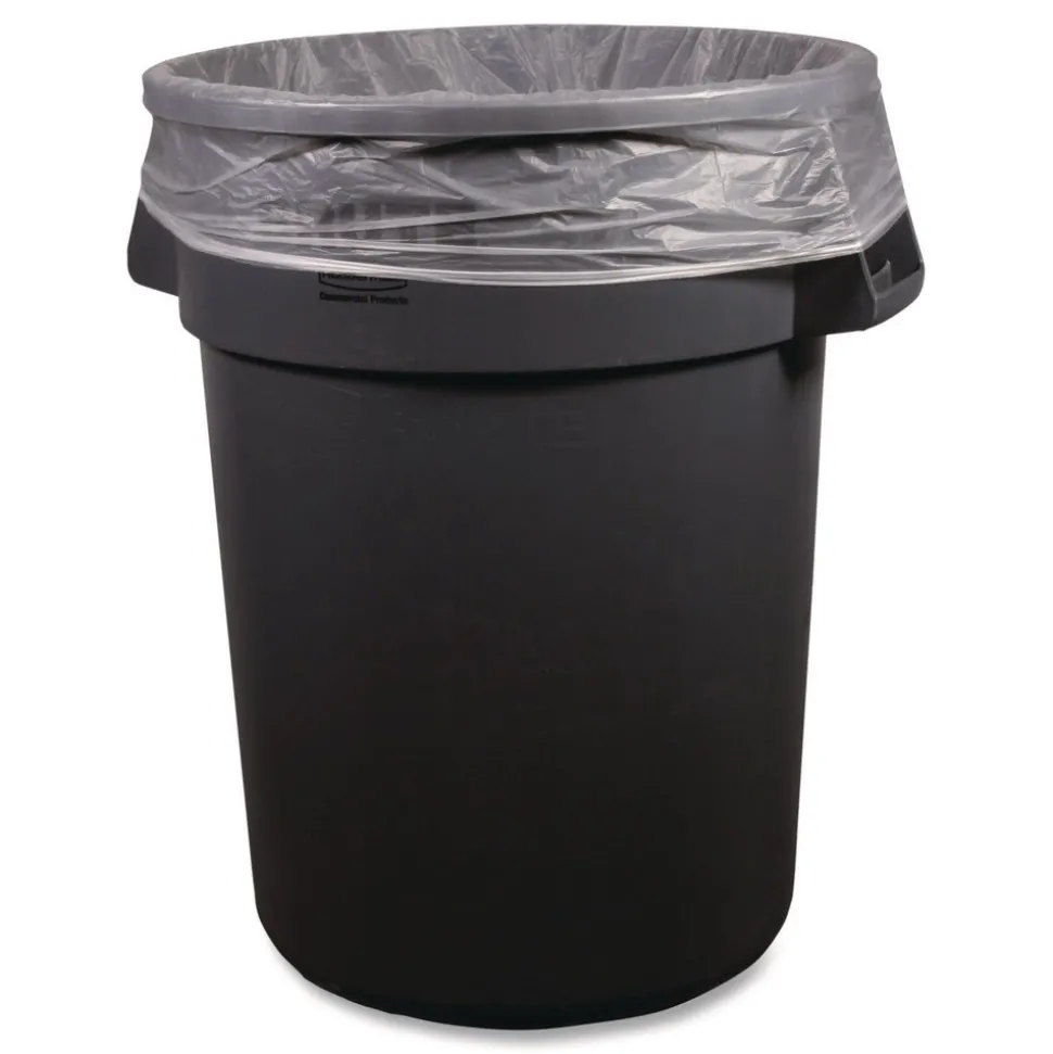 Boardwalk 40 in. x 48 in. 45 gal. 22 mic High-Density Can Liners - Natural (150/Carton)