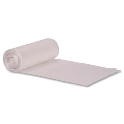 Boardwalk 40 in. x 46 in. 45 gal. 0.9 mil Low-Density Waste Can Liners - Clear (100/Carton)