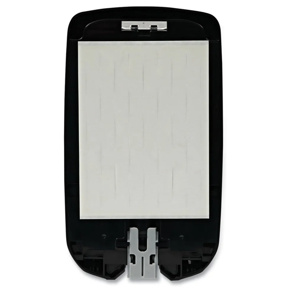 Boardwalk 6 in. x 4.05 in. x 10.58 in. 1200 mL Touch-Free Foam Soap Dispenser - Black