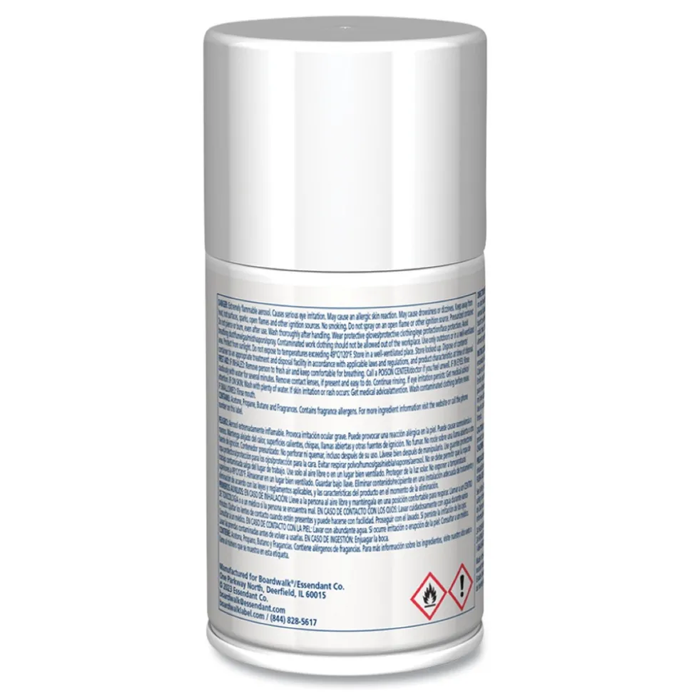 Boardwalk 7 oz Metered Air Freshener Refill - Fresh Linen Scent (12/Carton)