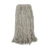 Boardwalk 20 oz. Premium Cut-End Cotton Wet Mop Heads - White (12/Carton)