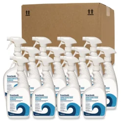 Boardwalk 32 oz Urine Stain and Odor Remover - Fresh Mint Scent (12/Carton)