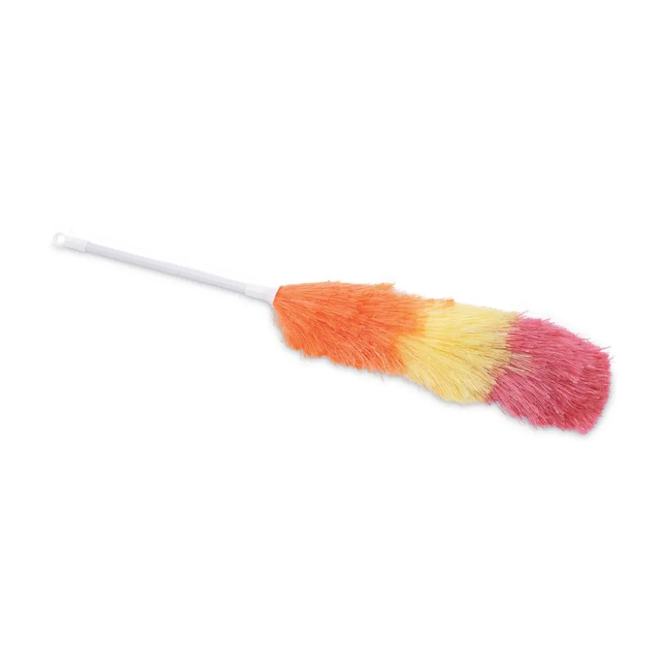 Boardwalk Polywool Duster with 20 in. Plastic Handle - Assorted Colors