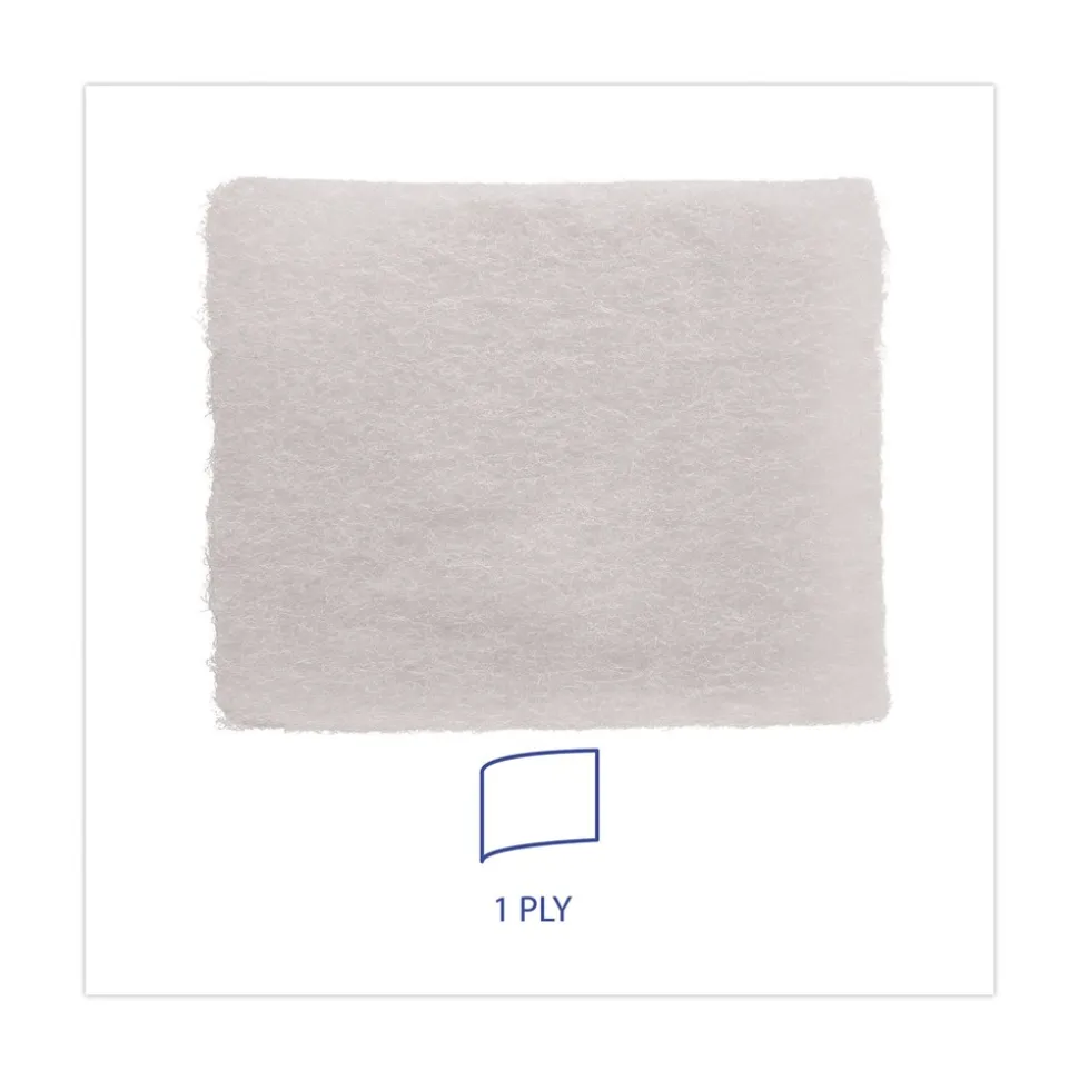 Boardwalk 2 Rolls/Carton, 250 Sheets/Roll TrapEze 5 in. x 125 ft. Disposable Dusting Sheets - White