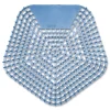 Boardwalk WCBX-P-010I010I-06-AAS80- 0.11 oz WCBasix Urinal Screen - Clean Cotton Scent, Blue (10/Box)