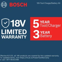 Bosch 18V Brushless Lithium-Ion 1/2 in. Cordless Compact Drill Driver Kit (2 Ah)