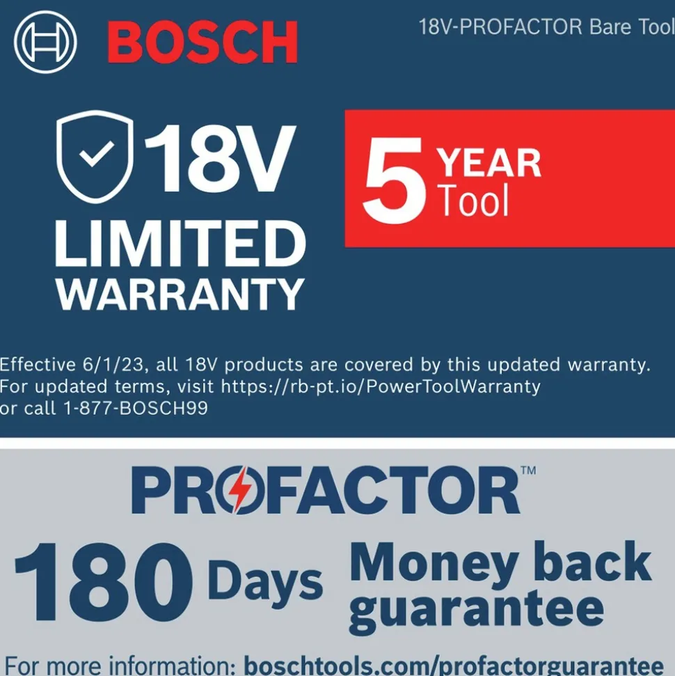 Bosch 18V PROFACTOR Brushless Lithium-Ion 1-7/8 in. Cordless SDS-Max Rotary Hammer (Tool Only)