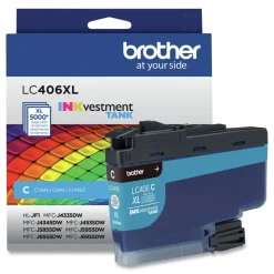 Brother INKvestment 5,000 Page-Yield High-Yield Ink - Cyan