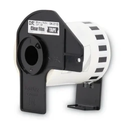 Brother 2.4 in. x 50 ft. Continuous Film Label Tape - Clear (1-Roll)