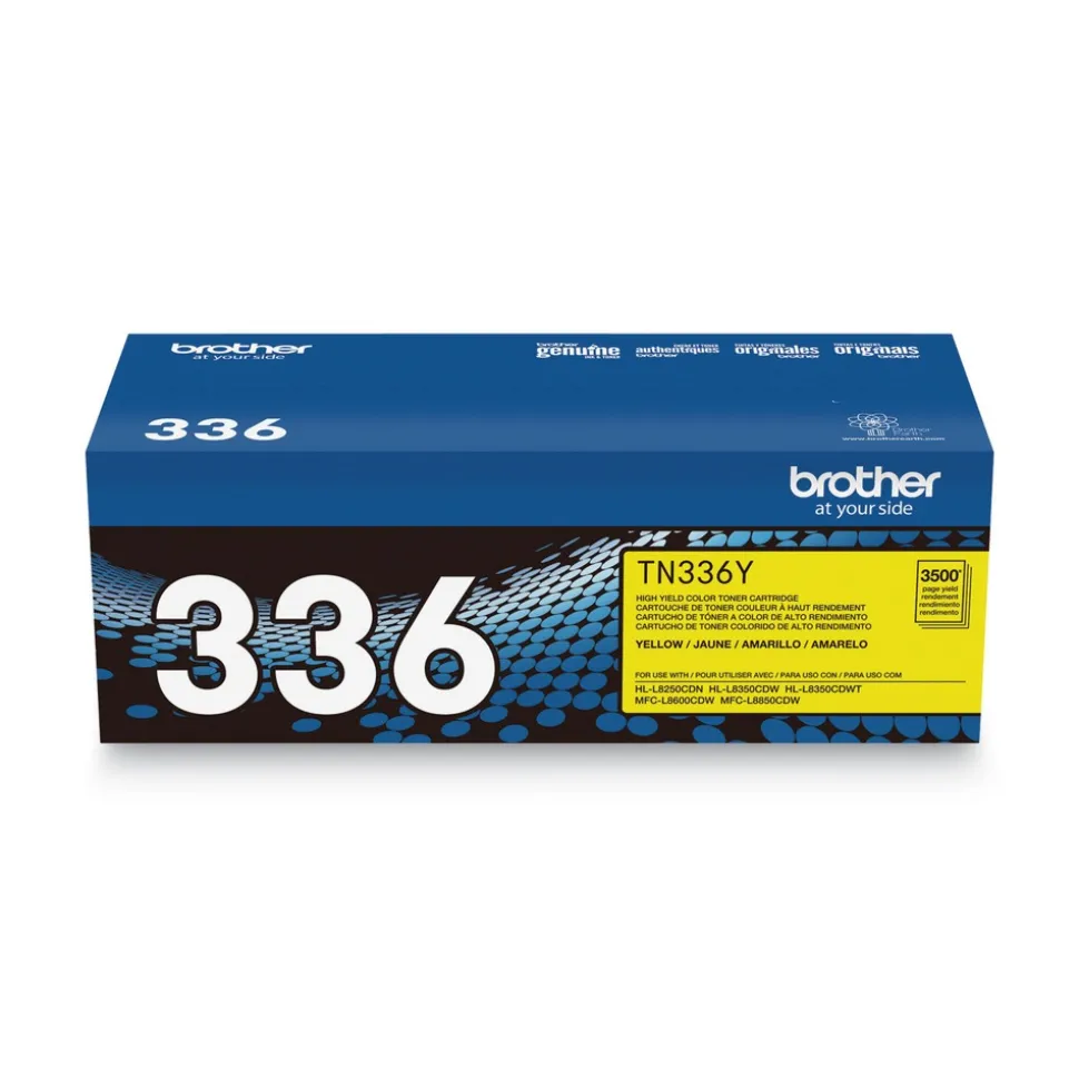 Brother 3500 Page High-Yield Toner - Yellow
