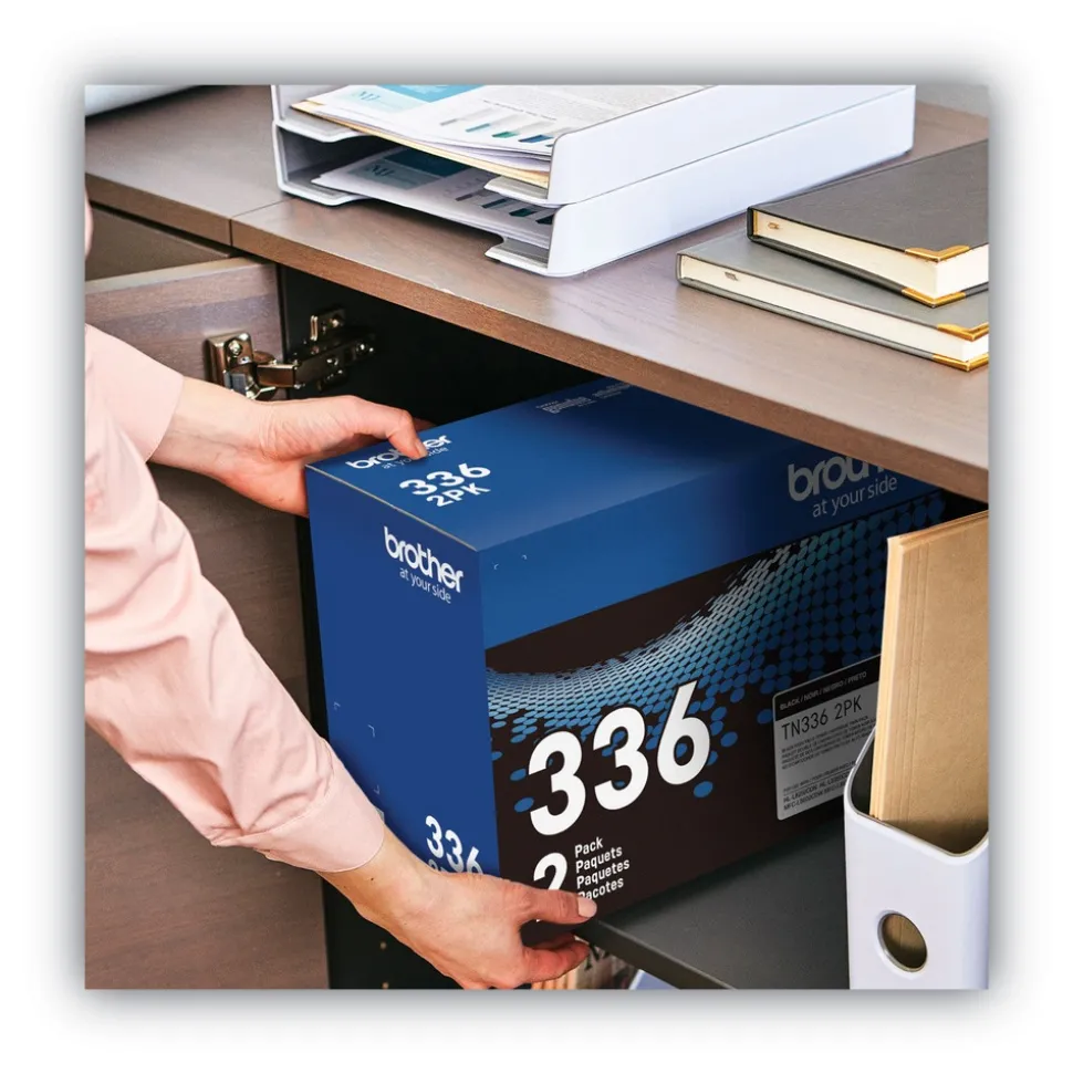 Brother 4,000 Page-Yield High-Yield Toner - Black (2/Pack)