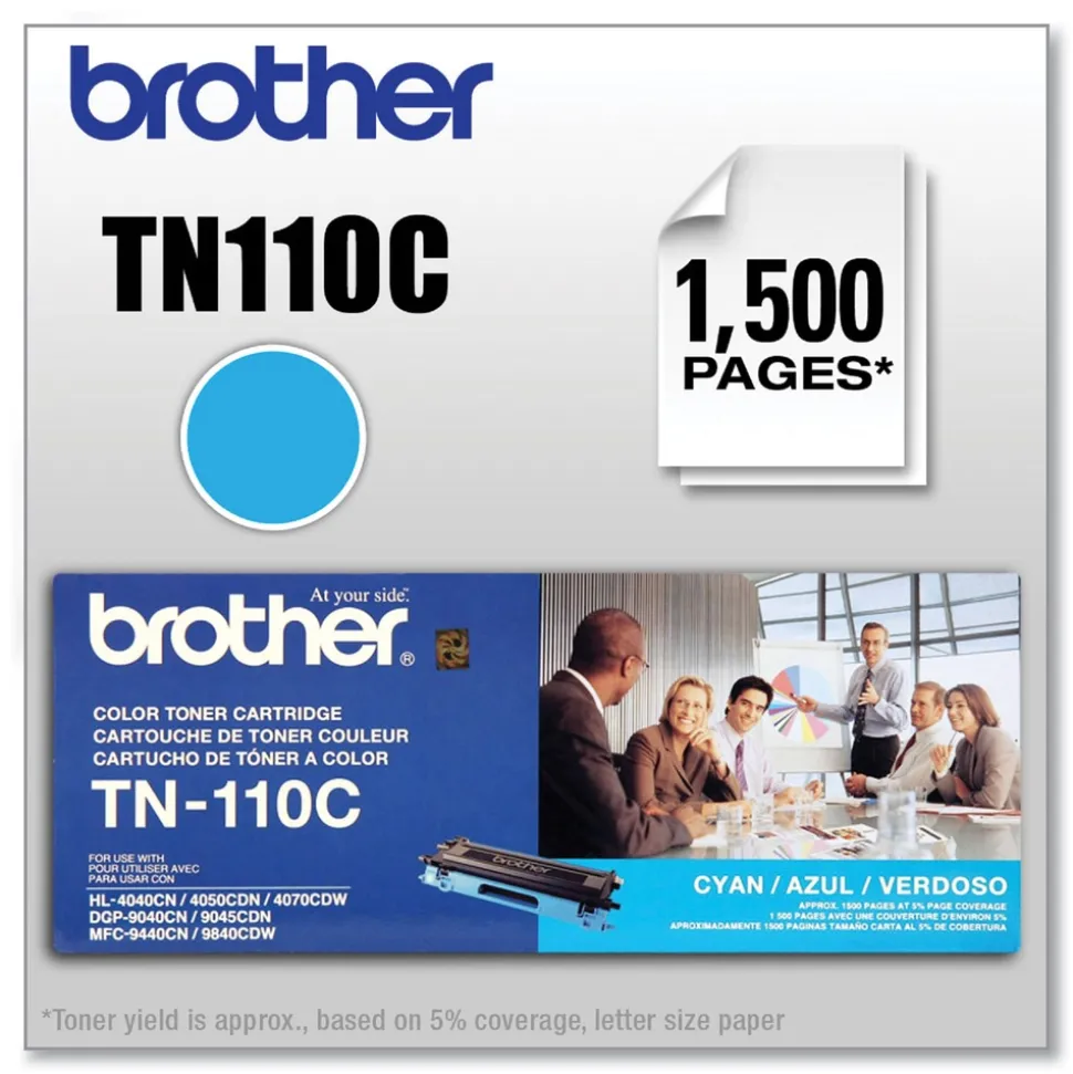 Brother 1500 Page-Yield Toner - Cyan