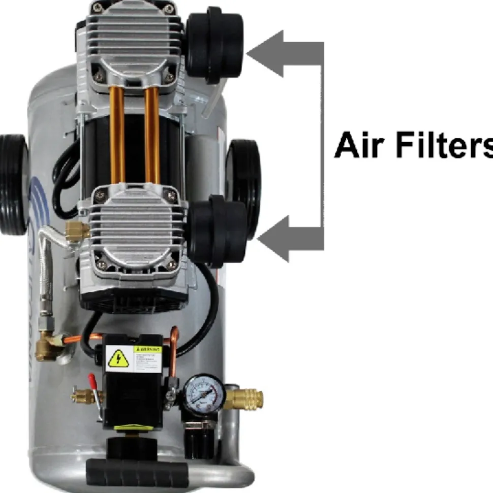 California Air Tools 1 HP 4.7 Gallon Quiet Air Compressor