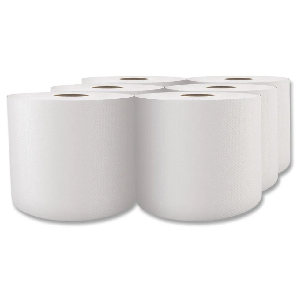 Cascades PRO 7.3 in. x 10 in. 2-Ply Select Center-Pull Paper Towels - White (6 Rolls/Carton)