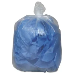 Classic Clear 40 in. x 46 in. 0.63 mil 45 Gallon Linear Low-Density Can Liners - Clear (250/Carton)