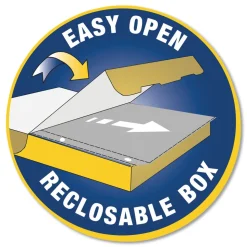 C-Line 3-Hole Punched Top Load 8.5 in. x 11 in. Insert Medium-Duty Polypropylene Sheet Protectors - Clear Front (50/Box)