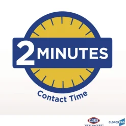 Clorox Healthcare VersaSure 12 in. x 12 in. 1-Ply Cleaner Disinfectant Wipes - Fragranced White