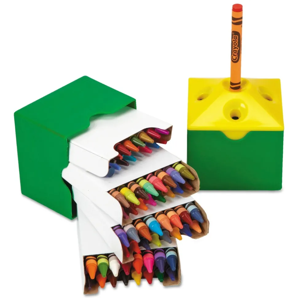 Crayola Classpack Regular Crayons with 13 Caddies - Assorted (832/Box)
