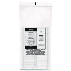 Dart 9 in. x 8.75 in. x 3 in. ProPlanet Microwaveable Plastic Hinged Containers - Clear (150/Carton)