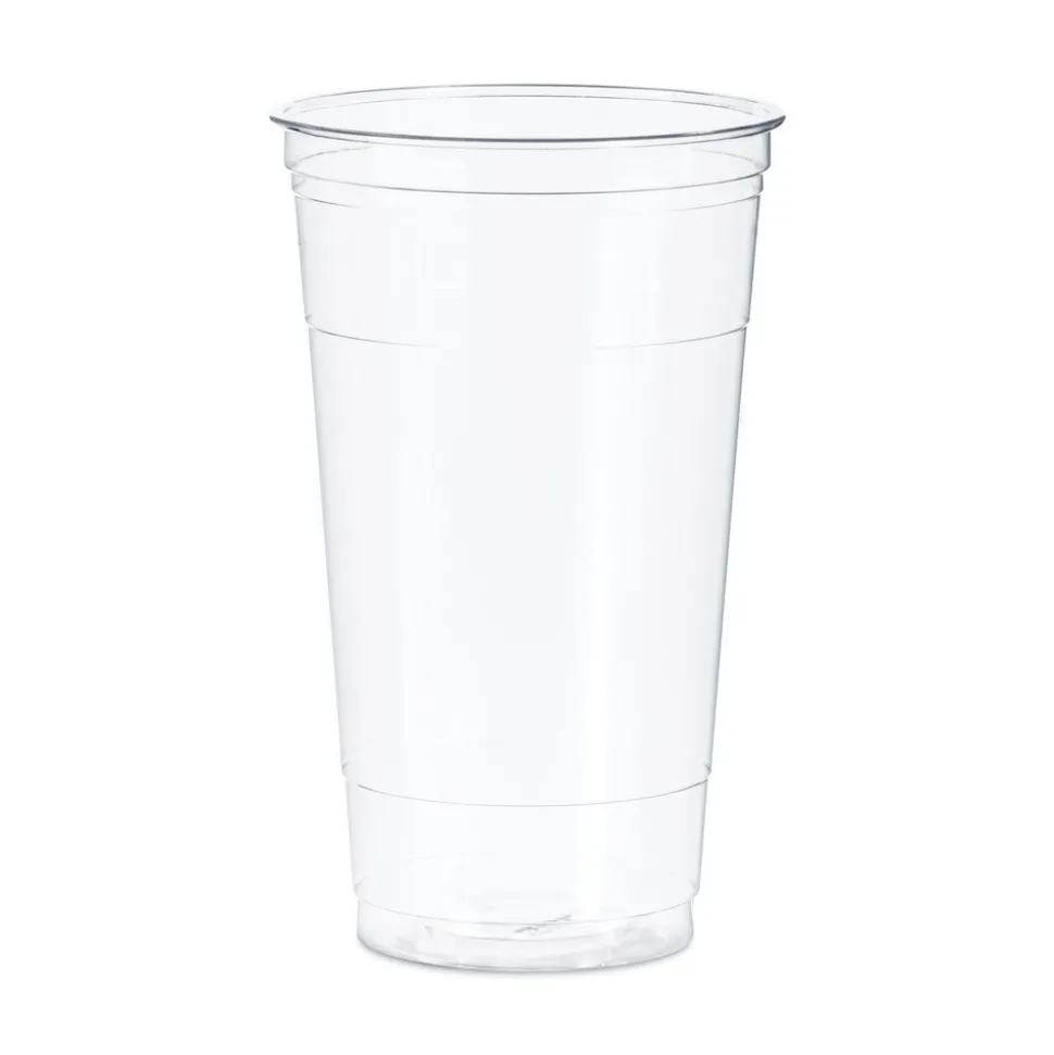 Dart TC32 32 oz. Ultra Clear PETE Cold Cups - Clear (300/Carton)