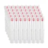 Dart 16J16H 16 oz. Horizon Printed Hot/Cold Foam Drinking Cups - Cranberry/White (1000/Carton)